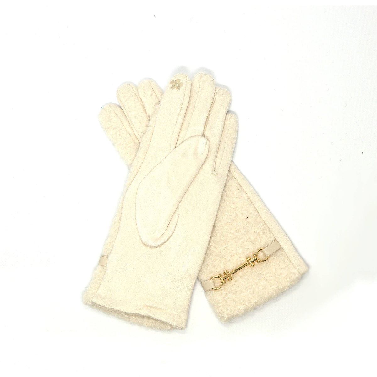 Beige Gloves