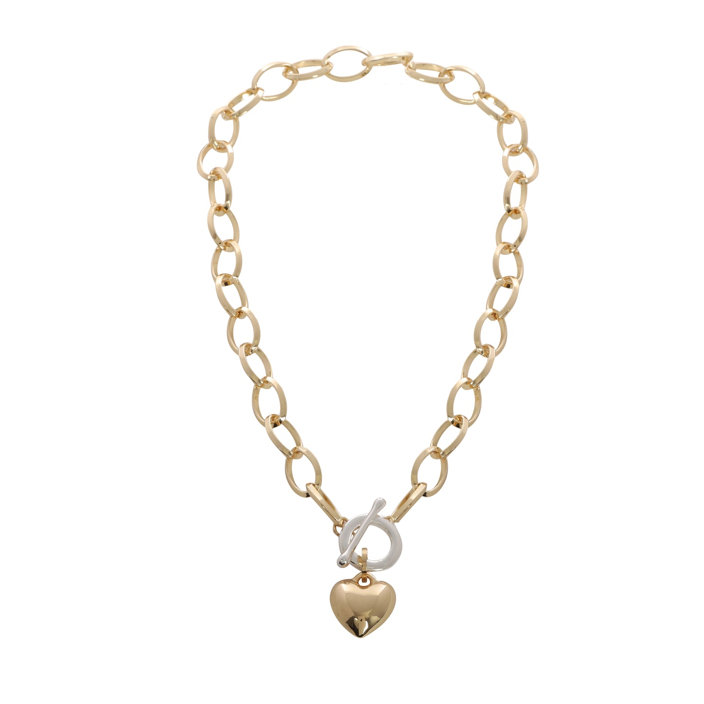 MERX - CHAIN & HEART NECKLACE