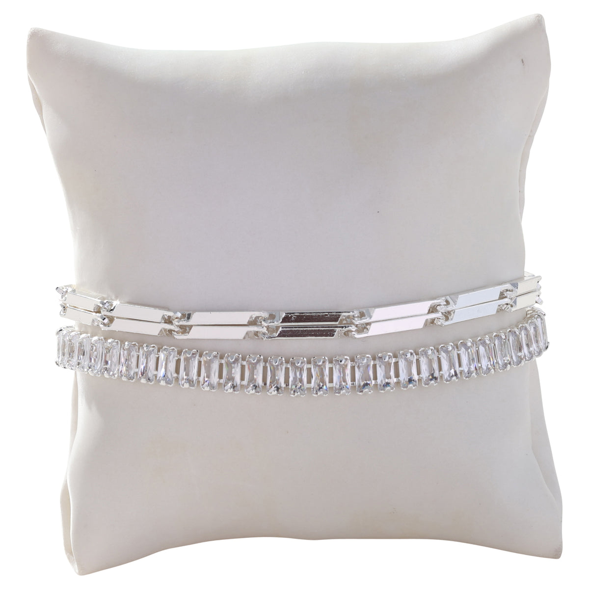 Layered Bracelet Featuring Crystals and Beads - Suttles & Seawinds