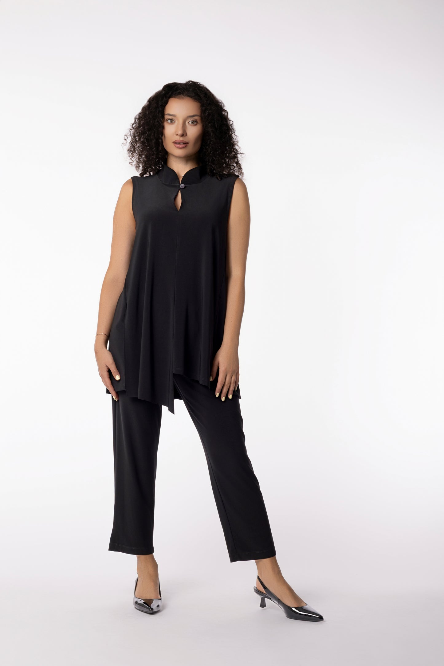 Button Collar Tunic