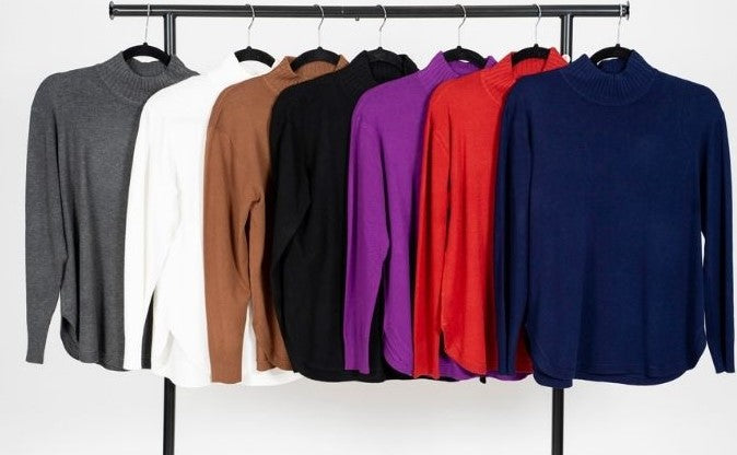 GG JEANS - MOCK NECK SWEATER