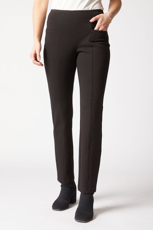 Seamed Pocket Pant Ponte