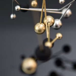 Vera Necklace - Gold Black