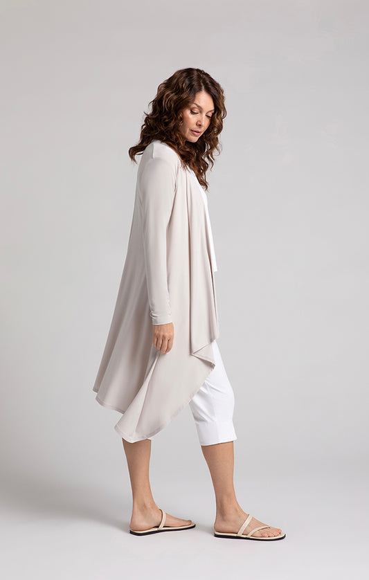 SYMPLI - FLUTTER DUSTER CARDIGAN