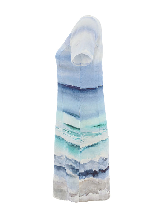 Yuki Kraft Linen Dress