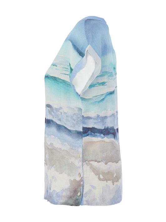 Yuki Kraft Cap Sleeve Top