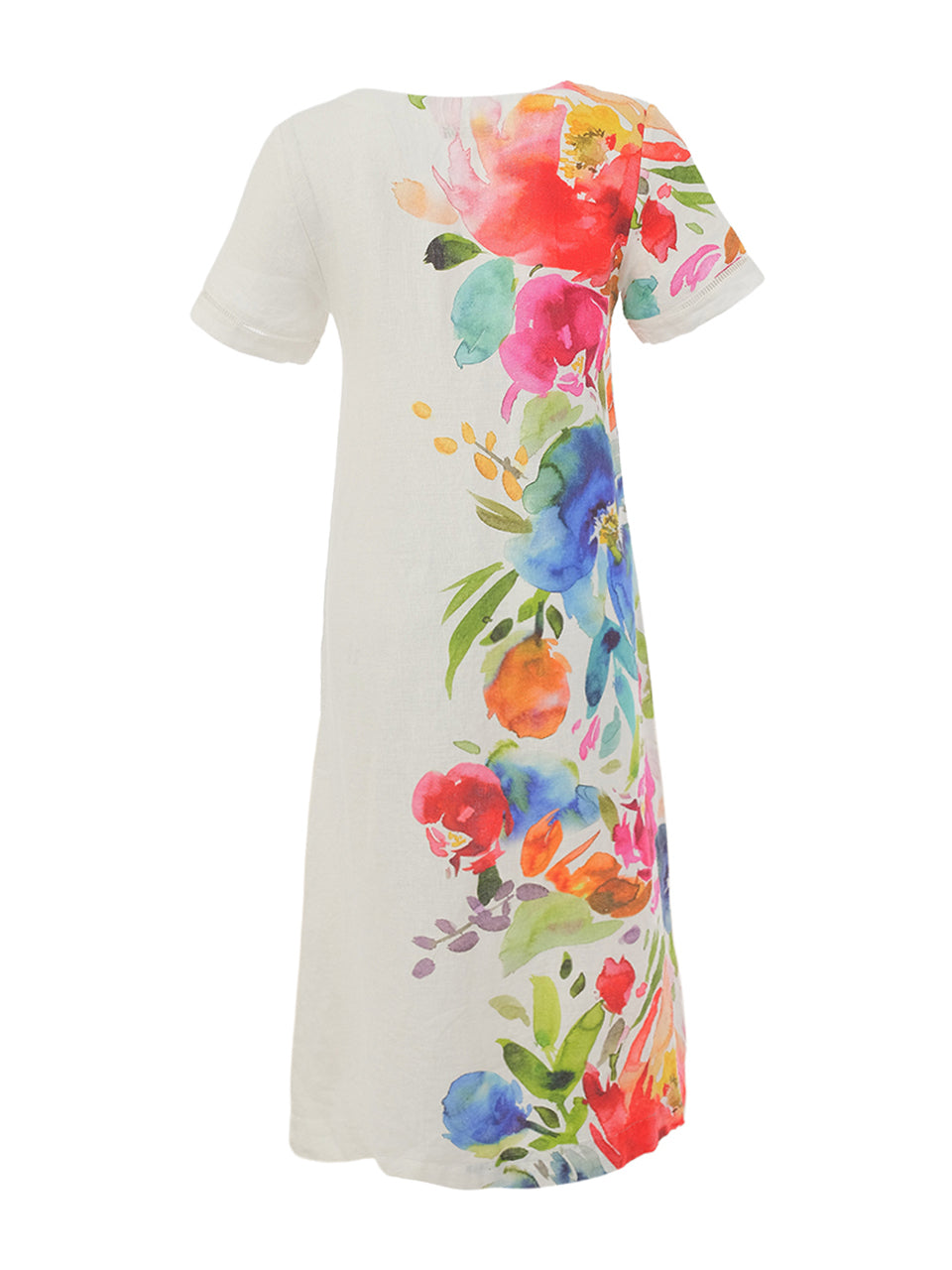 Basak Erarslan Short Sleeve A-Line Pocket Dress