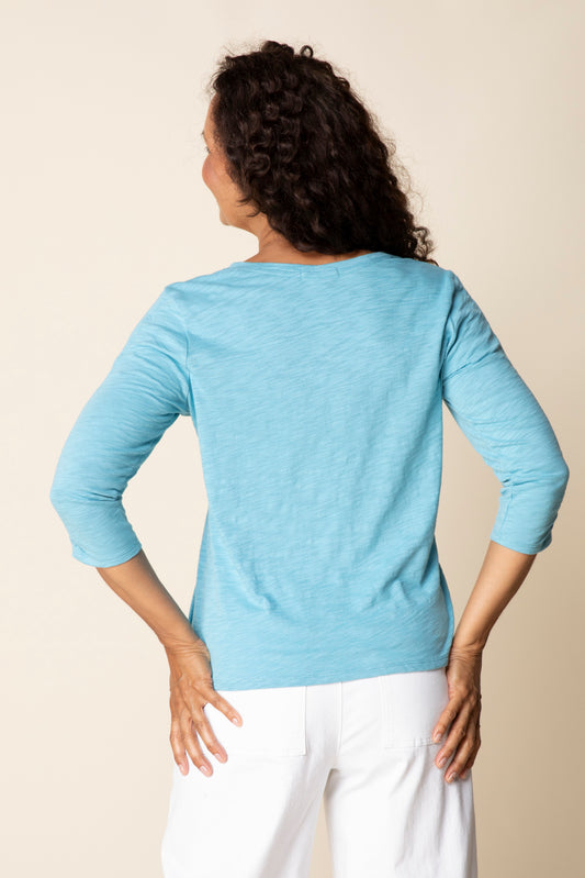 Ruched Sleeve Tee - Suttles & Seawinds