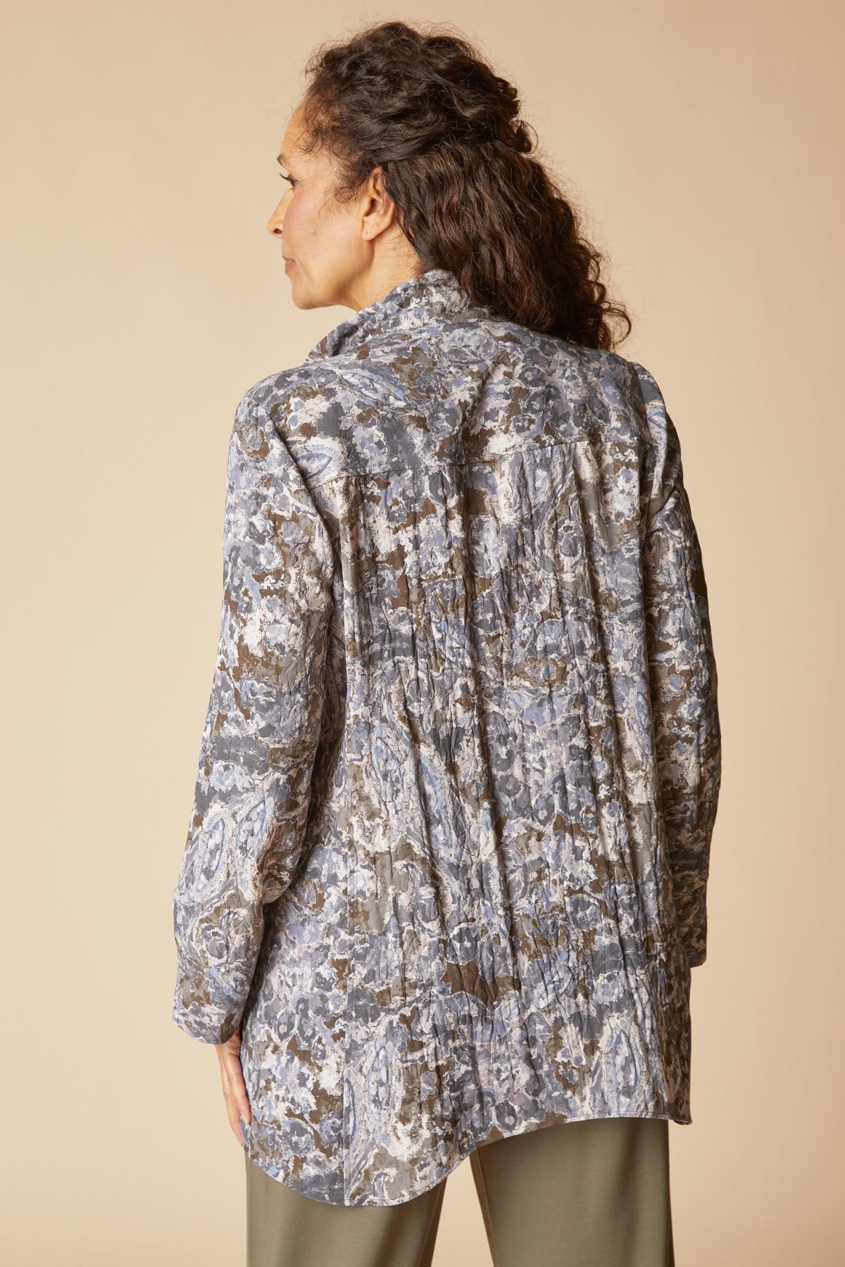 Artist Shirt in Java Print