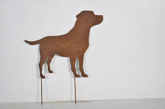 Marissa's Gifts - Rusty metal Labrador