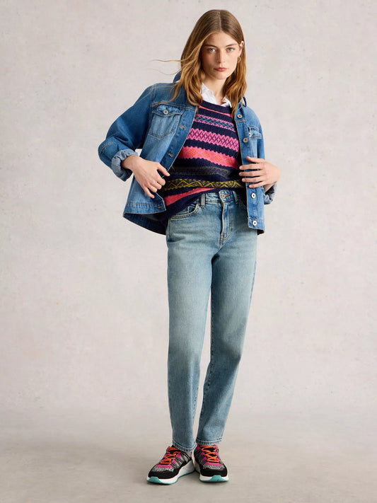 WHITE STUFF - LOTTIE FAIRISLE TANK