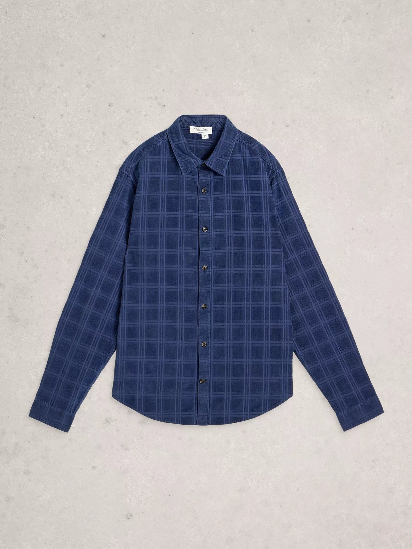 WHITE STUFF - GRIFFIN CORD CHECK SHIRT