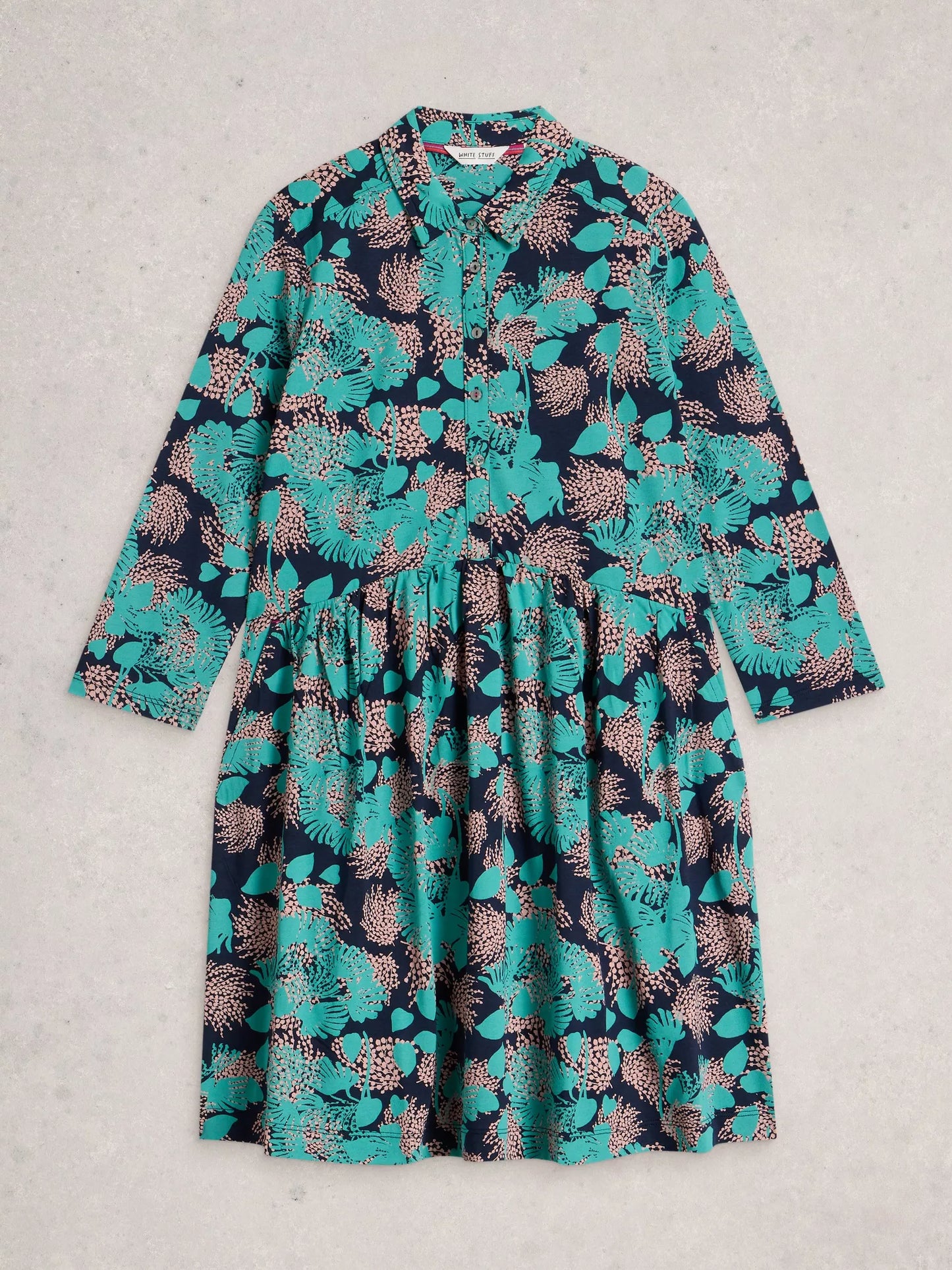 WHITE STUFF -EVERLY JERSEY DRESS