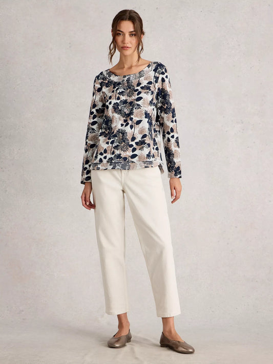 WHITE STUFF - WEAVER LS TEE