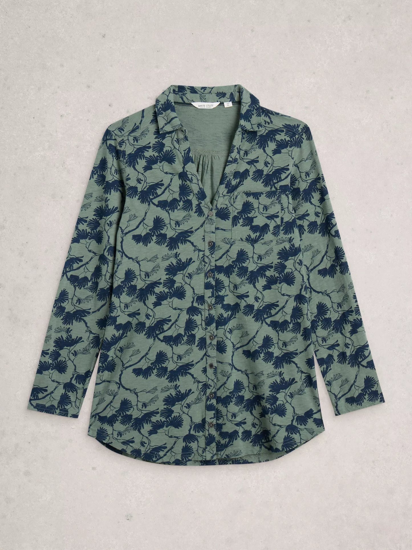 WHITE STUFF - ANNIE JERSEY SHIRT