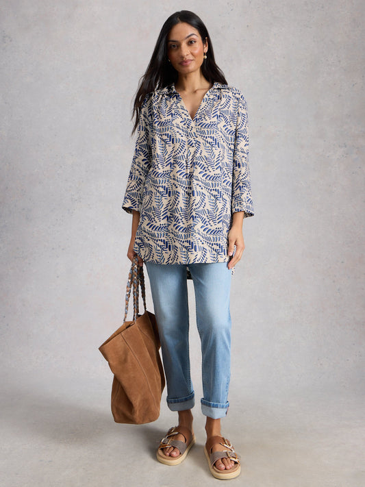 Bianca Linen Tunic