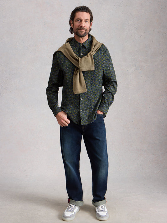 SALCOMBE BIKE PRINT SHIRT