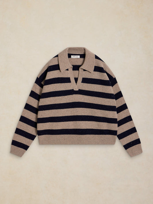 Izzy Striped Collar Jumper