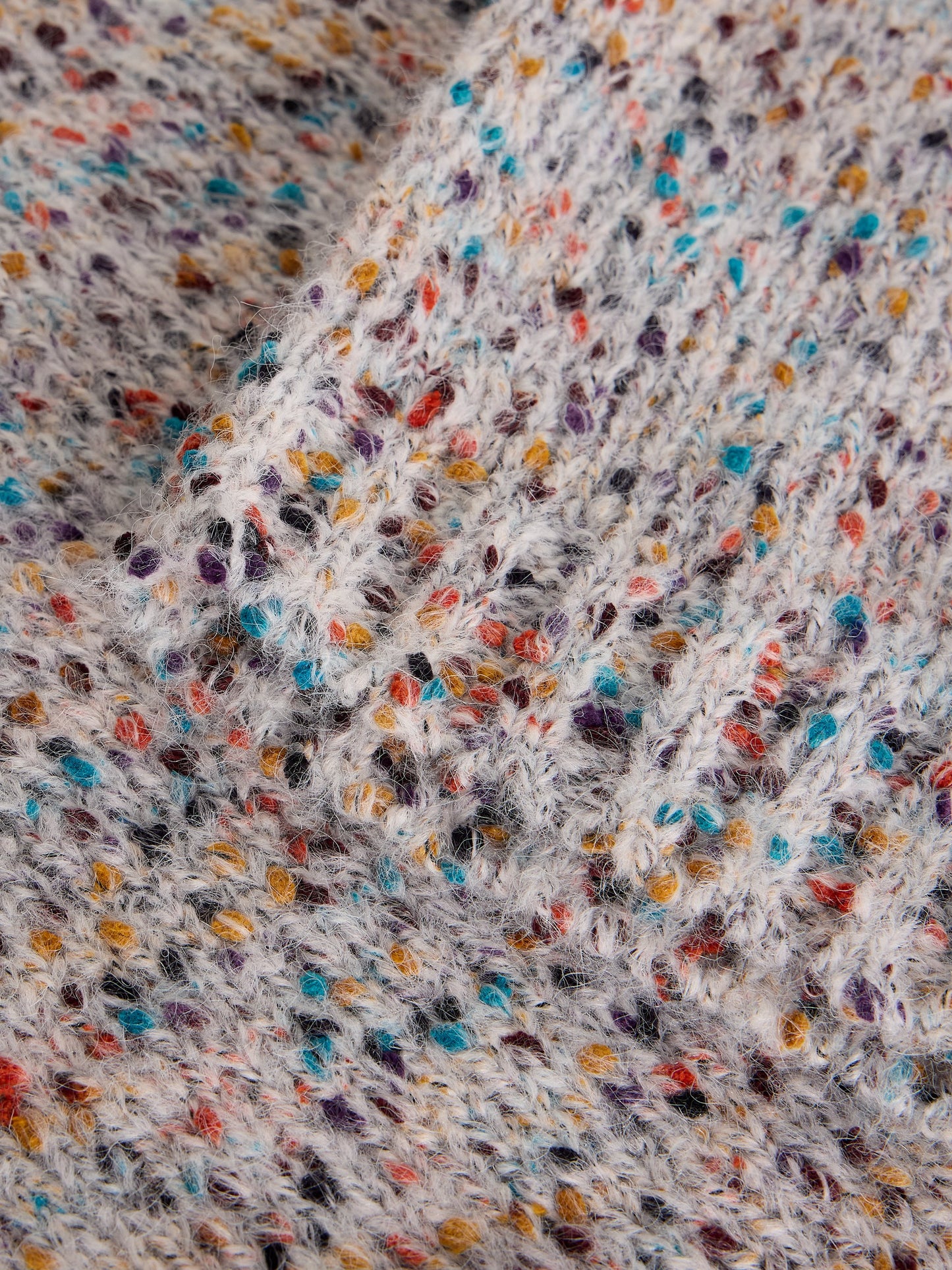 Texture V Neck Jumper