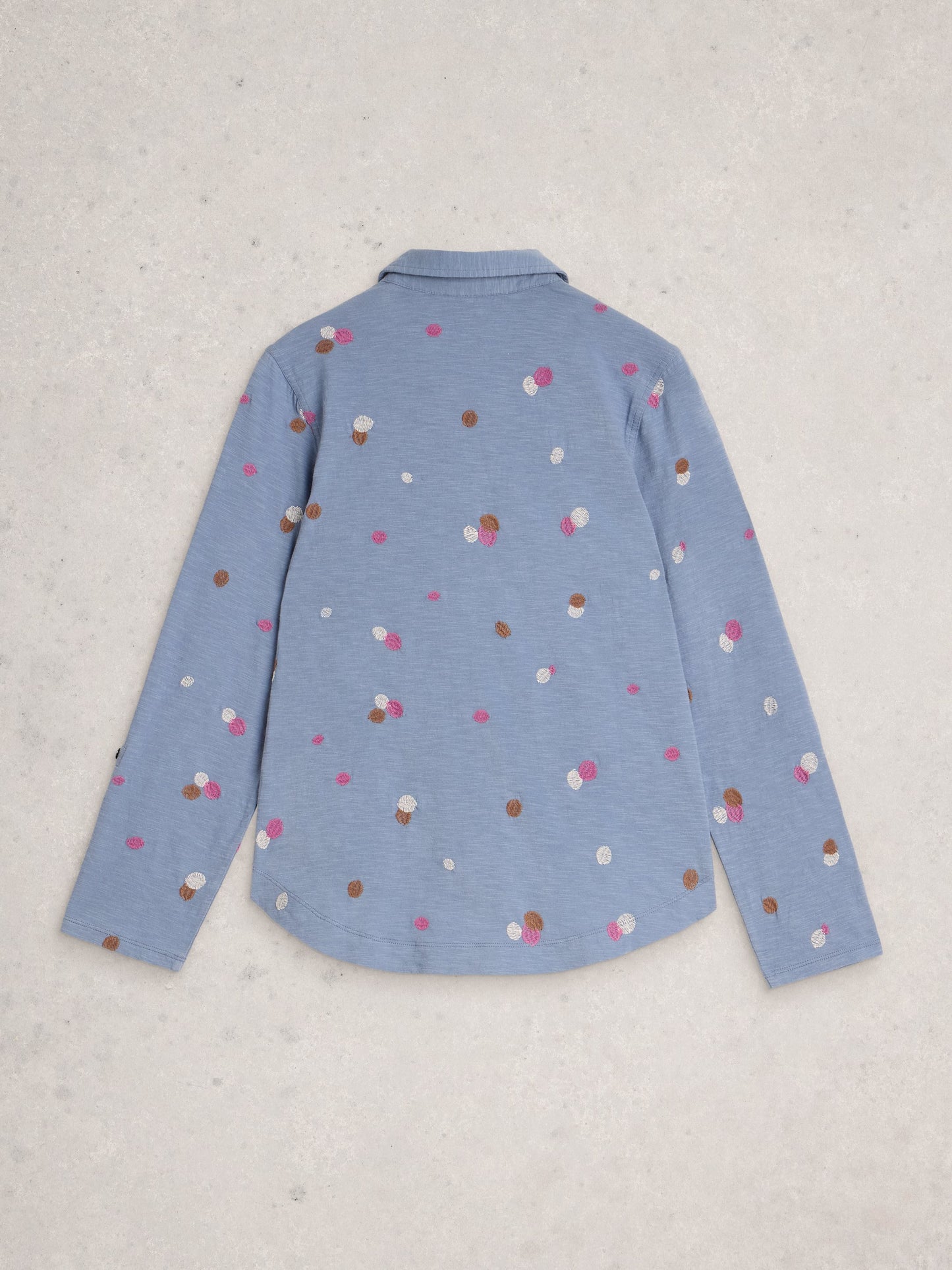 Annie Jersey Embroidered Shirt