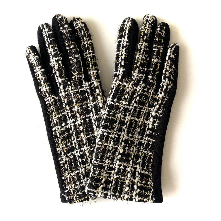 Chic Tweed Women's Winter Gloves