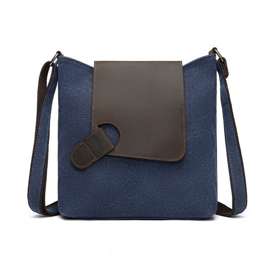 SABLE CANVAS SHOULDER BAG