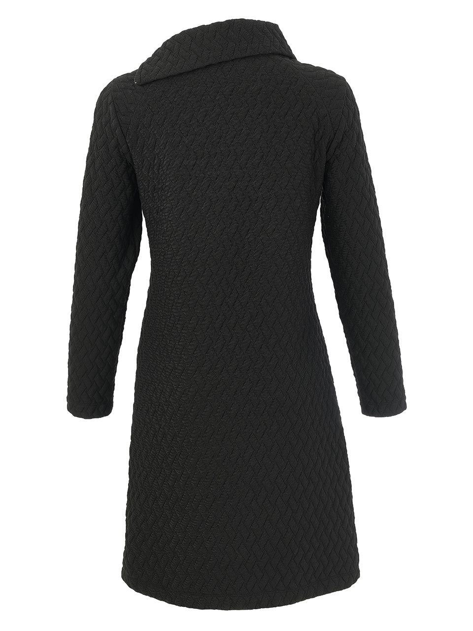 2-Pocket Fitted Dress with Pockets