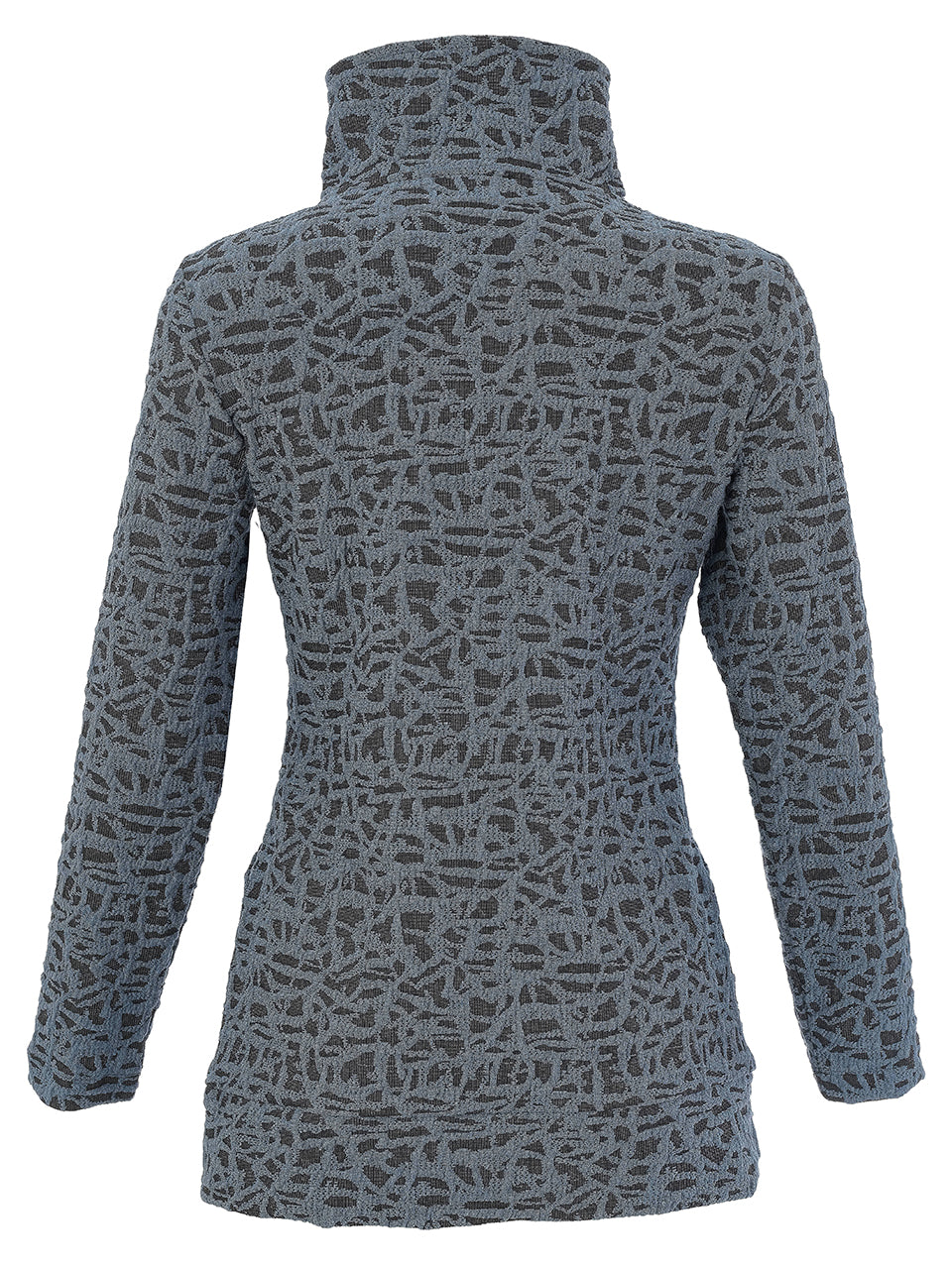 Zip Front 2-Pocket Quilt Jacket