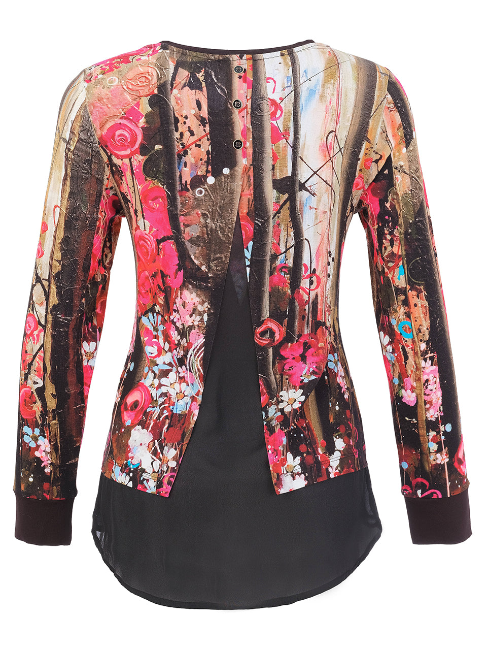 Printed Long Sleeve Top