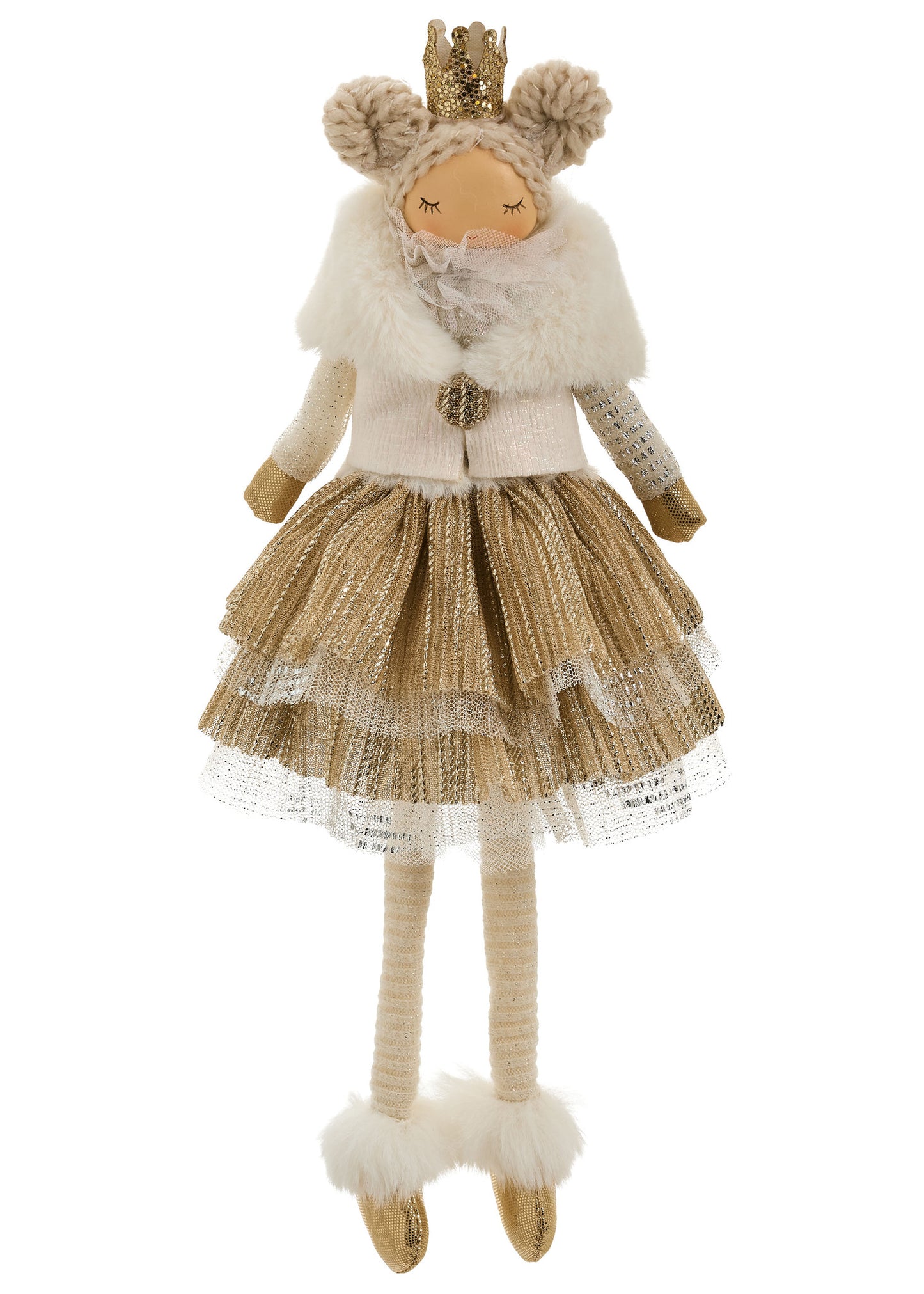 ADV - PRINCESS ORNAMENT ECRU/GOLD