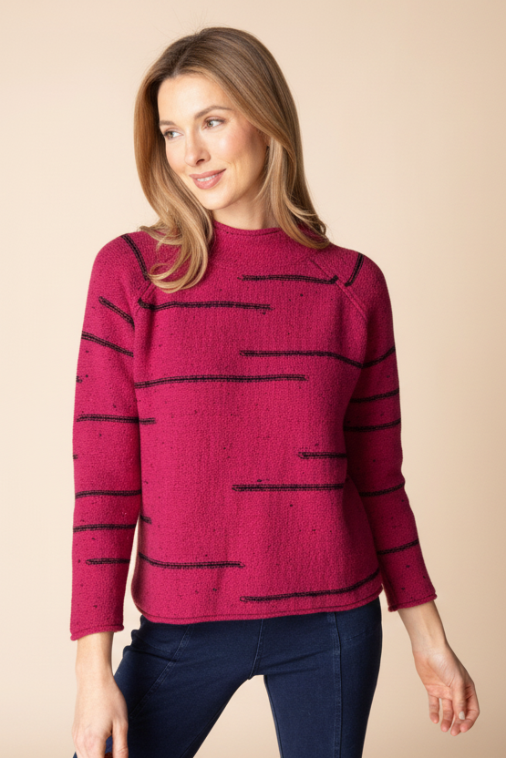 Funnel Neck Pullover