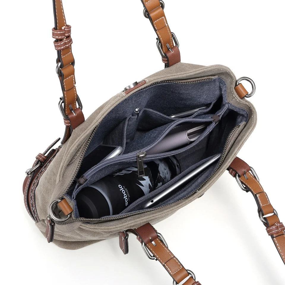 Aubrey Canvas Shoulder Bag