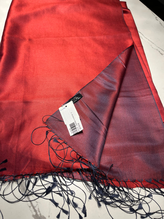 Solid Colour Reversible Silk Scarves