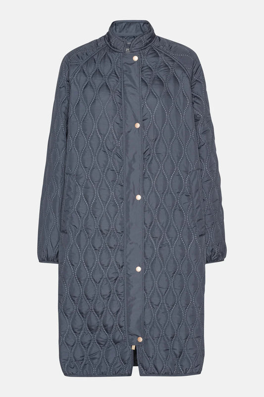 ILSE JACOBSEN - LONG QUILTED COAT