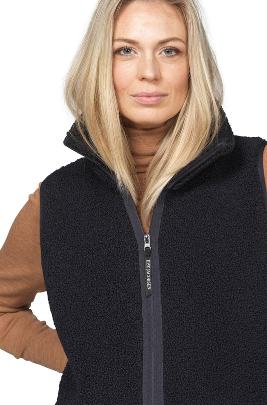 Long Fleece Vest