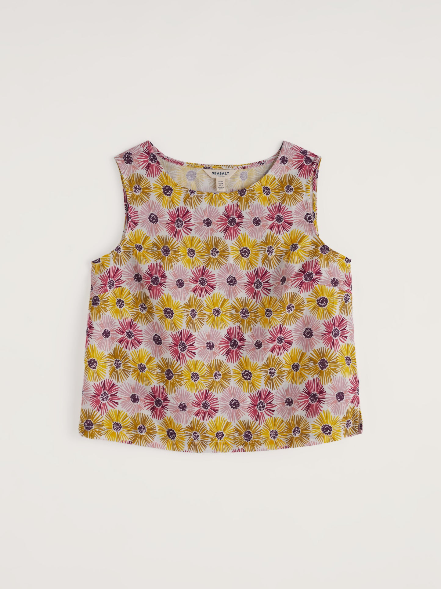 Colour Study Top - Painted Asters