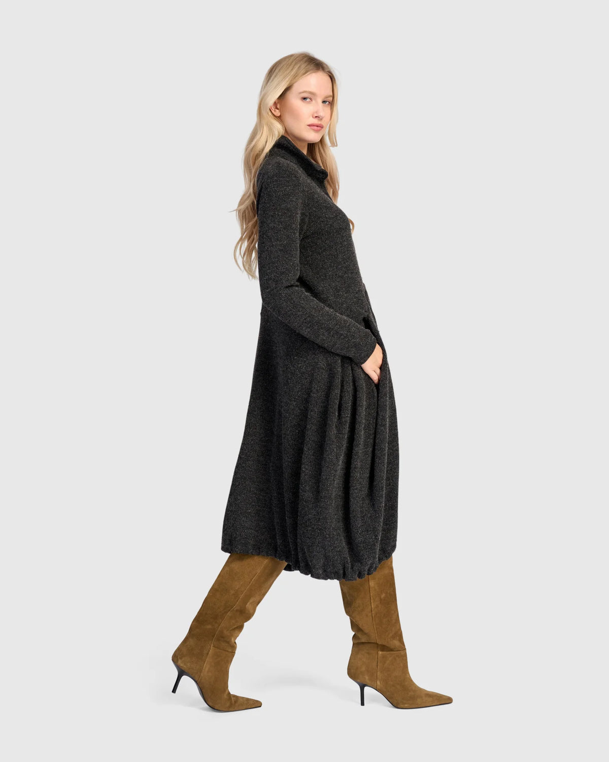 Jersey Cocoon Dress