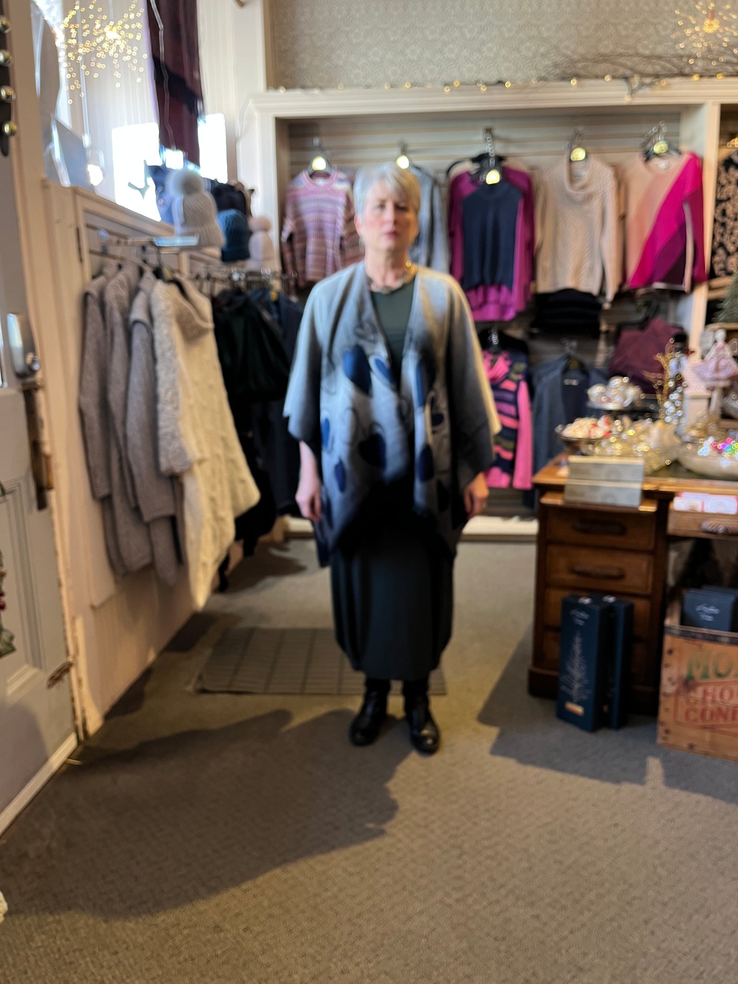Heart Poncho Wrap - Suttles & Seawinds