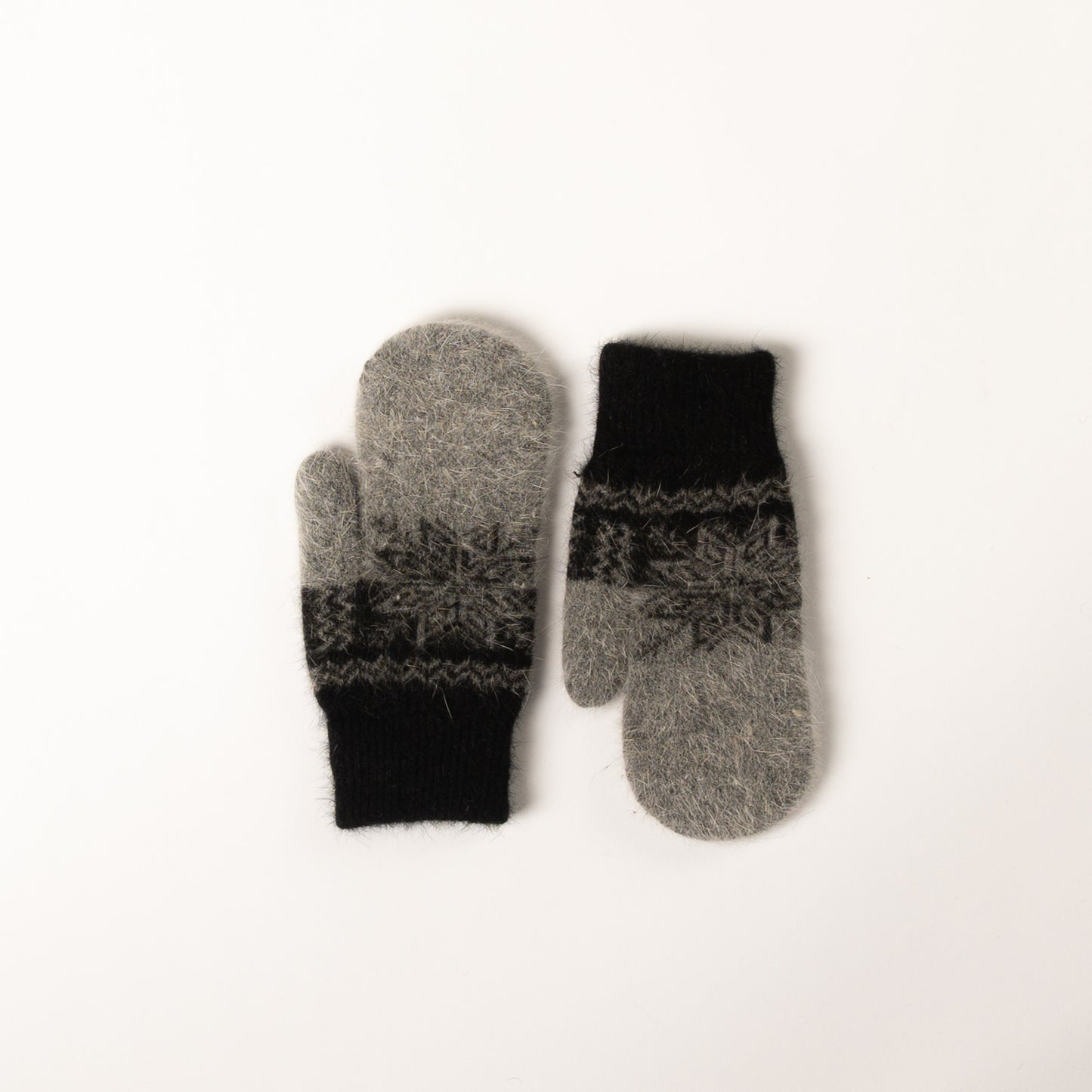 Fairisle Printed Mittens