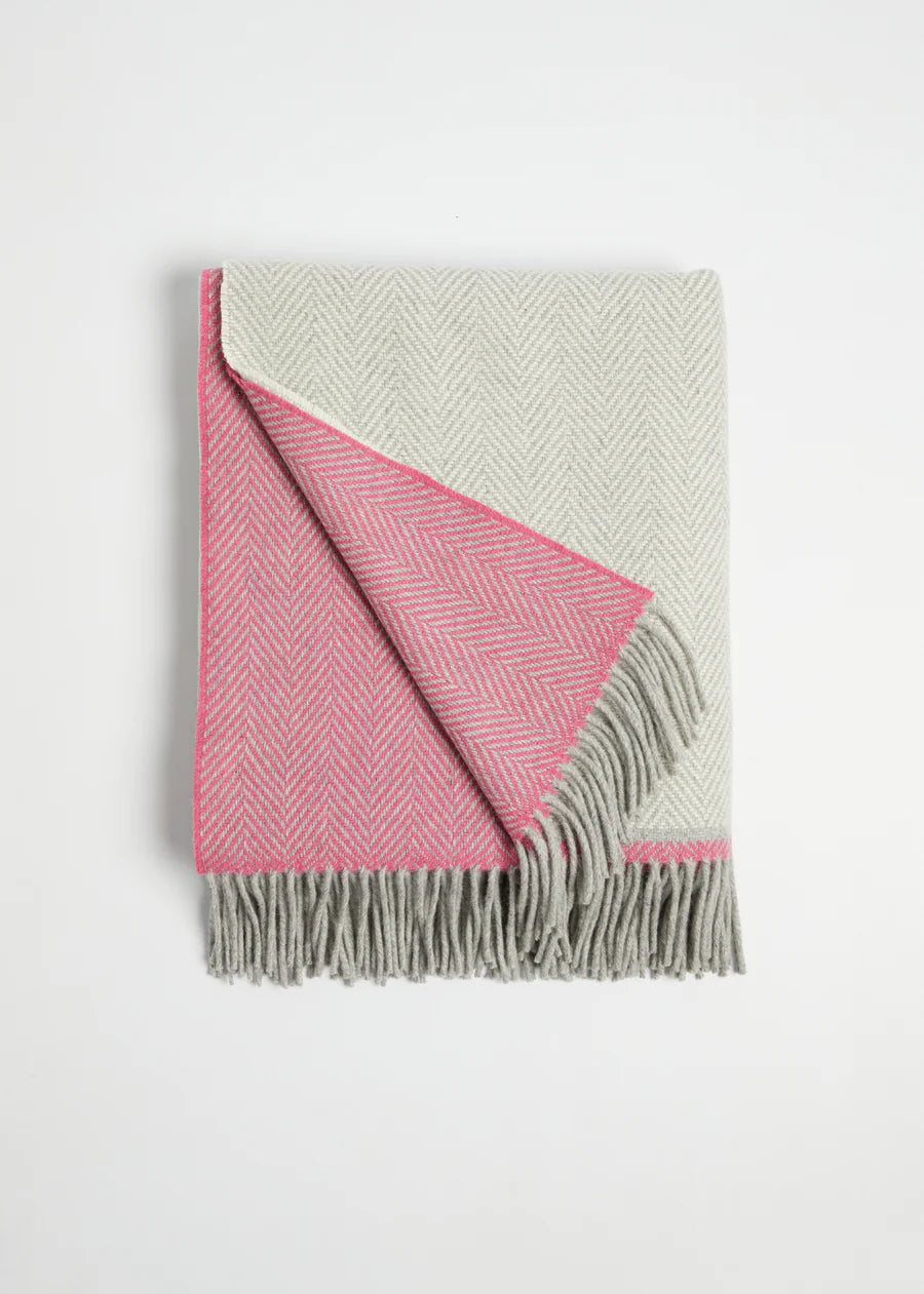 FOXFORD -LILY WOOL & CASHMERE THROW