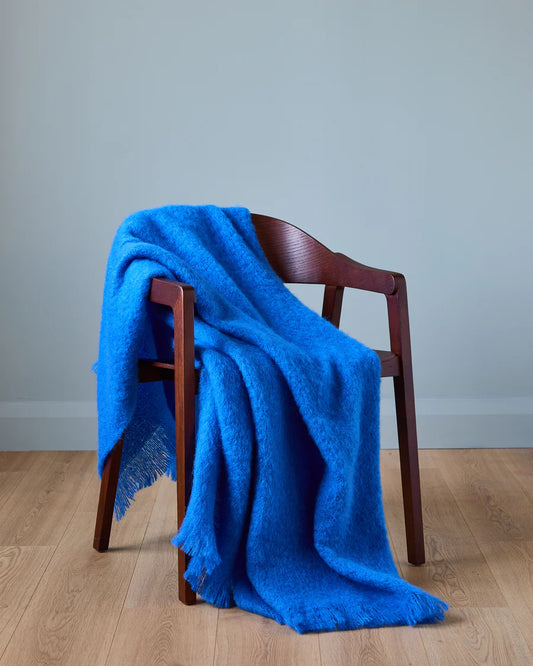 FOXFORD - LIFFEY MOHAIR THROW