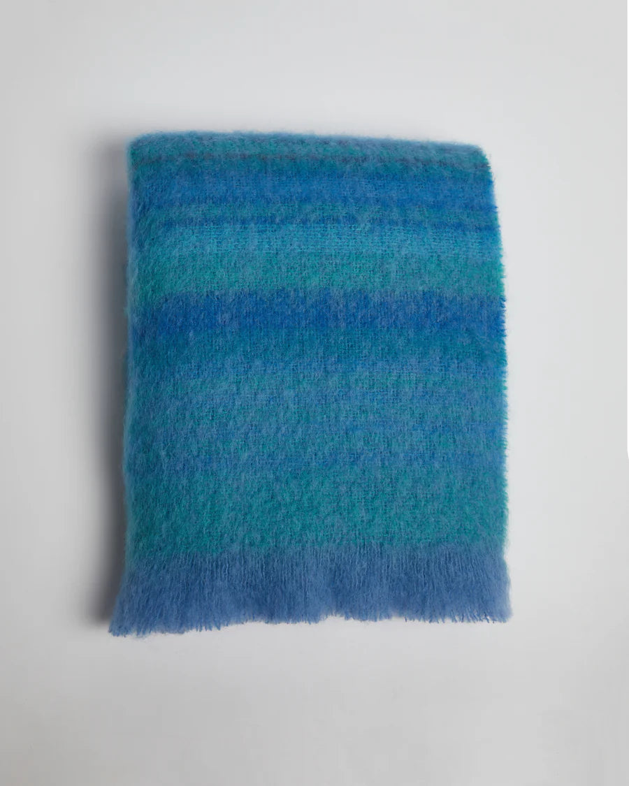 FOXFORD - WILD ATLANTIC MOHAIR THROW