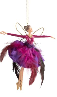 Painted Resin Fantasy Ballerina Fairies