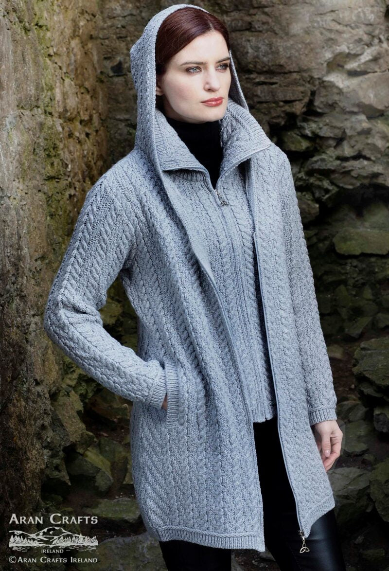 ARAN CRAFTS - DOUBLE ZIP COAT