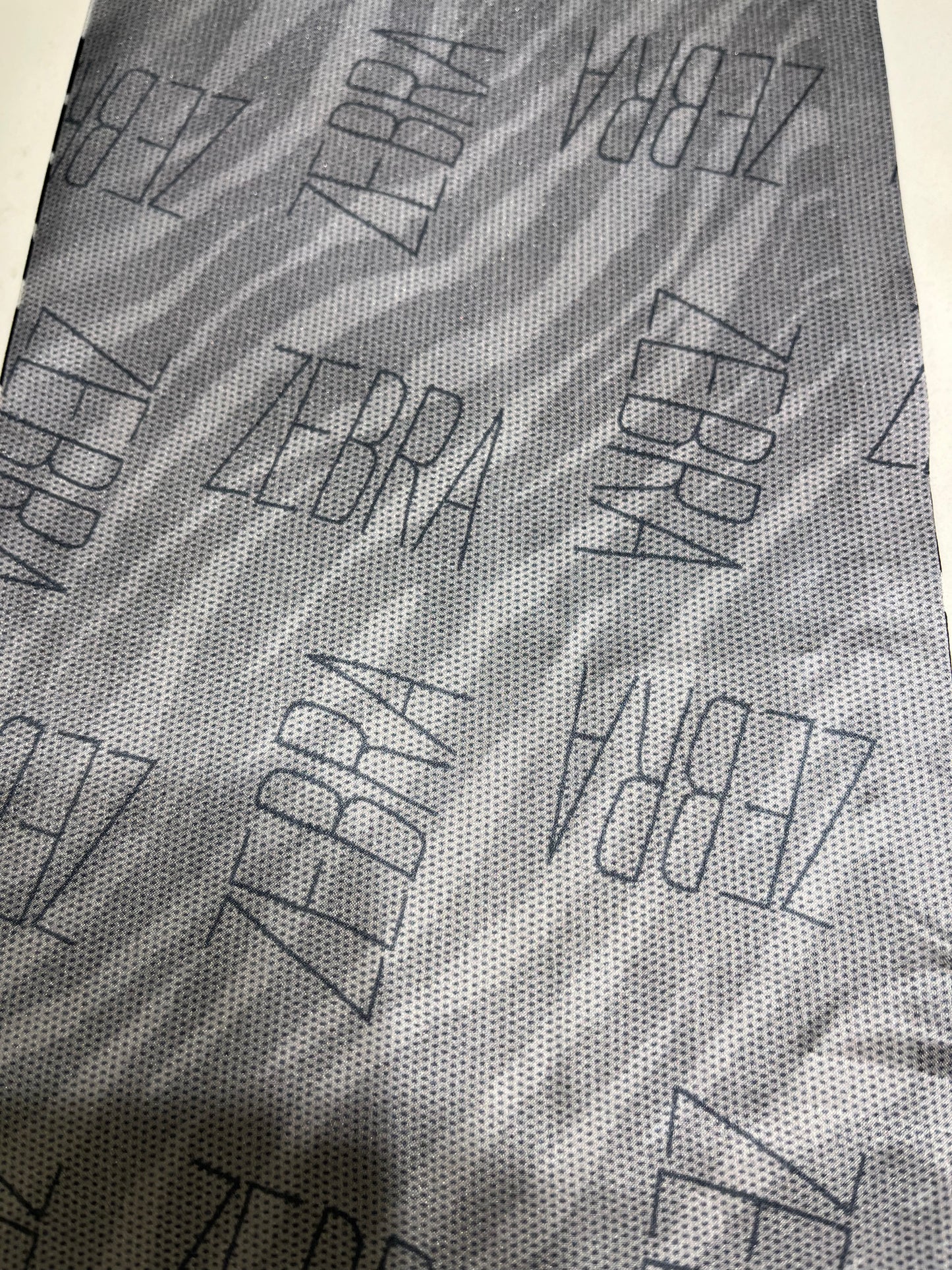 Zebra Neck Tie Scarf