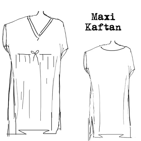 AVATAR PURE SILK MAXI KAFTAN