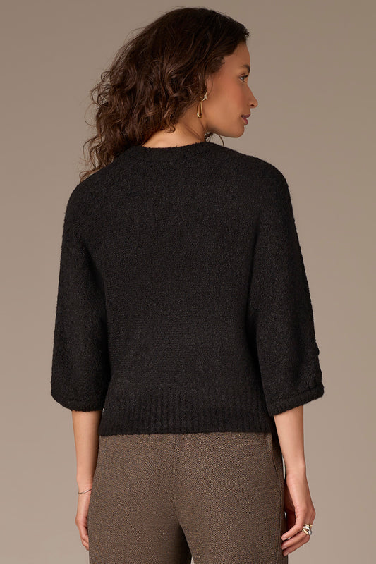 WIT & WISDOM - 3/4 SLEEVE DOLMAN SWEATER