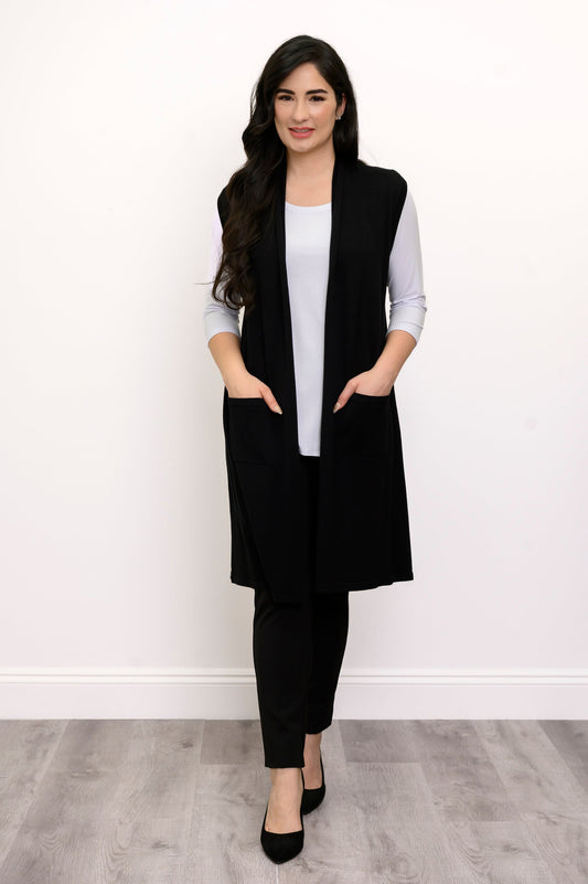 Miranda Vest in Black