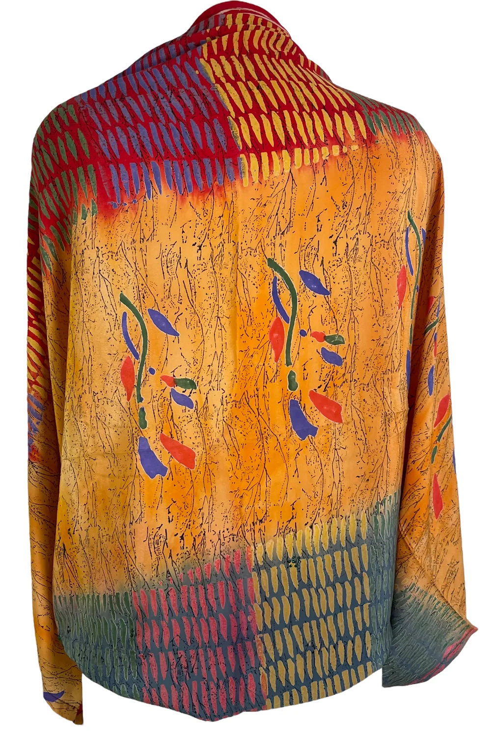 Speckle silk shrug