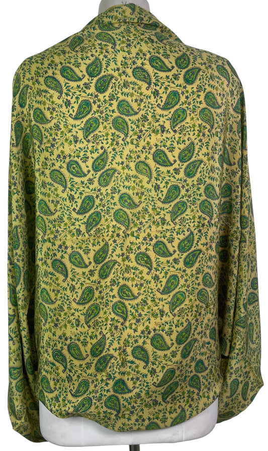 Green Ivy Pure Silk Shrug